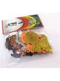 Puti Şekilli Simli Sticker Aslan ürün görseli 1