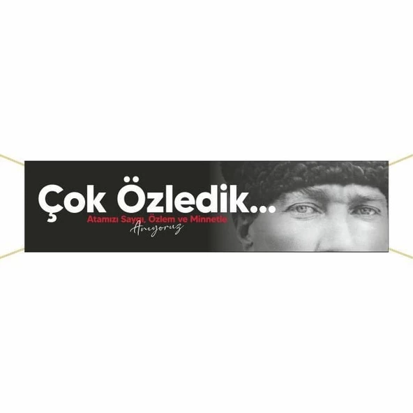 10 Kasım Atatürk'ü Anma Pankartları-005 ürün görseli 1