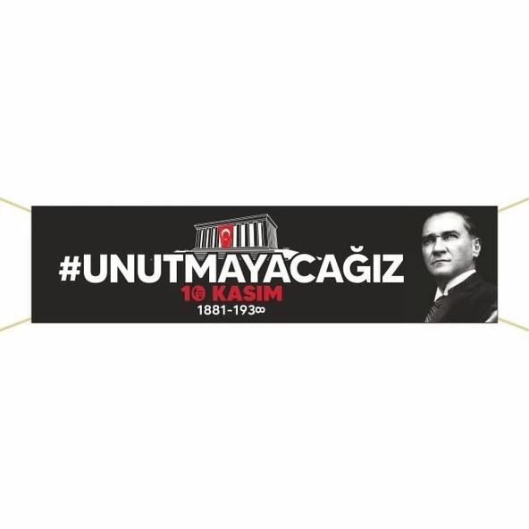 10 Kasım Atatürk'ü Anma Pankartları-001 ürün görseli 1