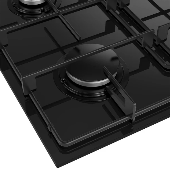 Arçelik OCD D 651-1 EKS Siyah Cam Ankastre Ocak - Resim 4