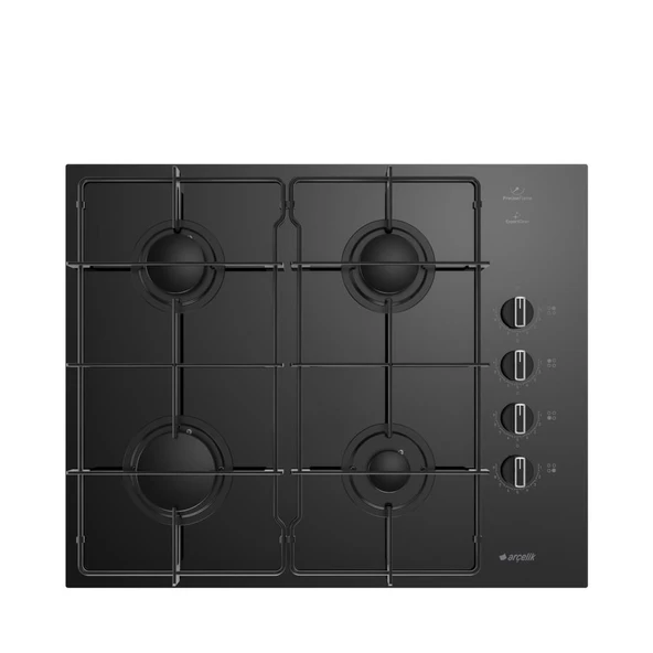 Arçelik OCD D 651-1 EKS Siyah Cam Ankastre Ocak ürün görseli 1