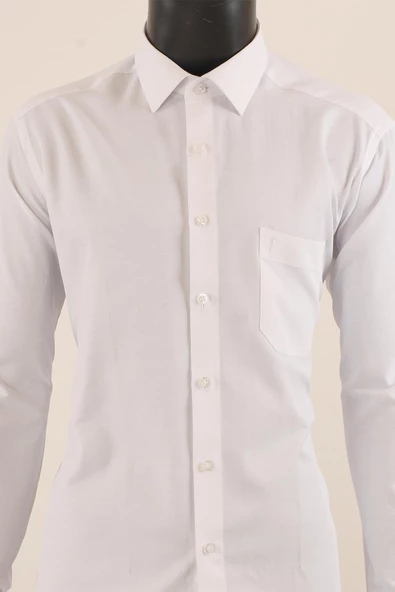 Uzul Kol Regular Fit Gömlek - Resim 7