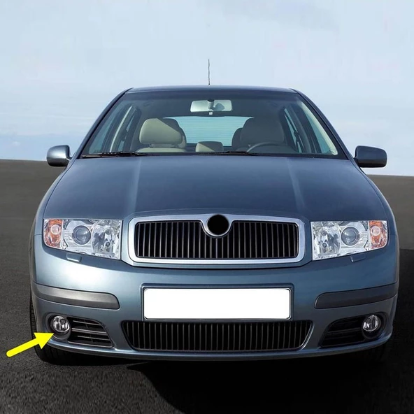 Skoda Fabia MK1 2005-2008 Ön Tampon Sağ Sis Farı 7H0941700C ürün görseli 1