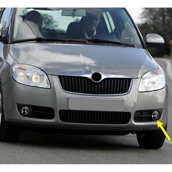 Skoda Roomster Makyajsız 2006-2010 Ön Tampon Sol Sis Farı 7H0941699C ürün görseli 1