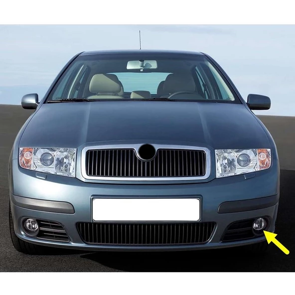 Skoda Fabia MK1 2005-2008 Ön Tampon Sol Sis Farı 7H0941699C ürün görseli 1