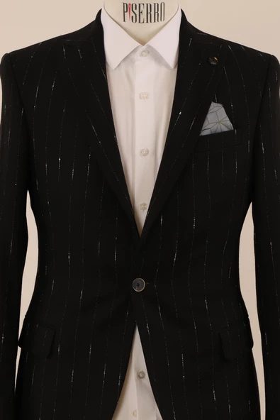 Slim Fit Ceket - Resim 3