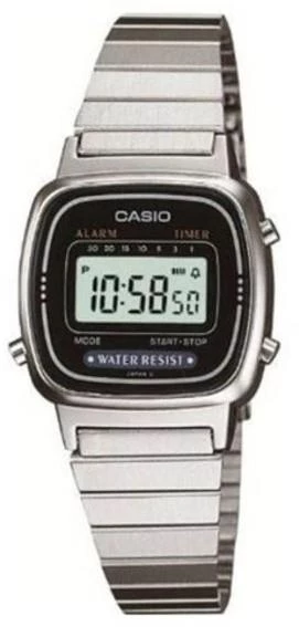Casio LA670WD-1DF Digital Kadın Kol Saati  ürün görseli 1