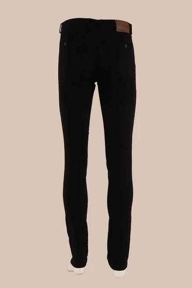 Slim Fit Yıkamalı Pantolon - Resim 4