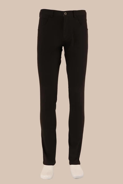 Slim Fit Yıkamalı Pantolon ürün görseli 1