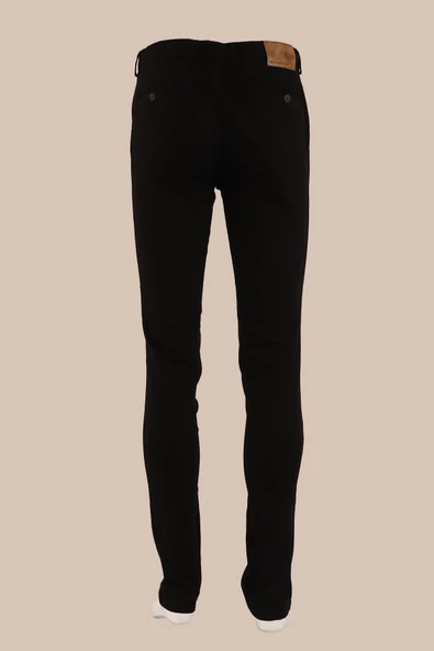 Slim Fit Yıkamalı Pantolon - Resim 4