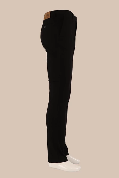 Slim Fit Yıkamalı Pantolon - Resim 3