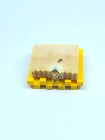 Modern Sabunluk - Sarı - Resim 4
