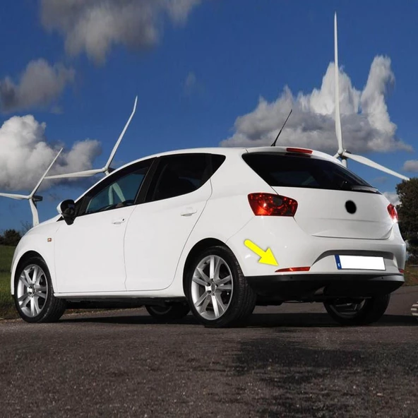 Seat İbiza HB 2009-2012 Arka Tampon Sol Alt Reflektörü 6J4945105 ürün görseli 1