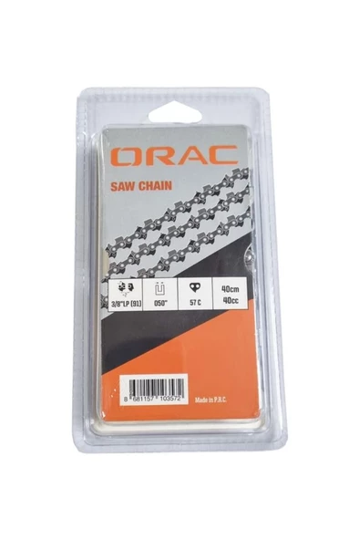 Orac Kesik Zincir 91 1.3mm 28.5 Diş Köşeli ürün görseli 1