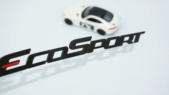 DK Tuning Ecosport Bagaj Siyah ABS Yazı Logo Ford İle Uyumlu ürün görseli 1