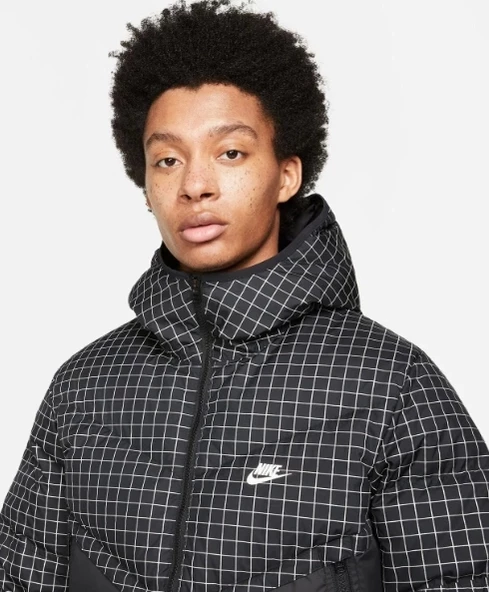 Nike M Nsw Sf Windrunner Hd Jkt Mont - Resim 3