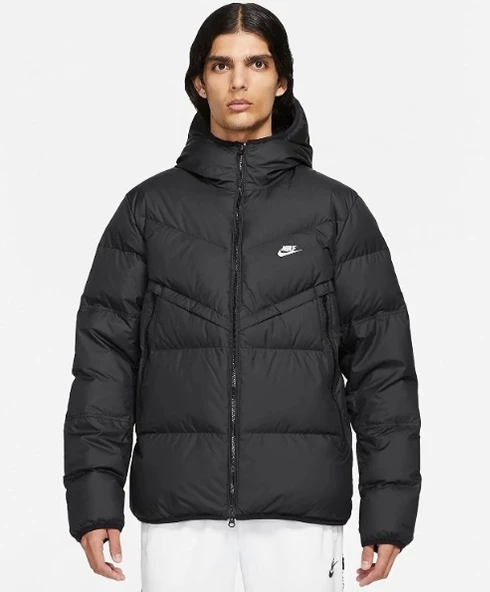 Nike M Nsw Sf Windrunner Hd Jkt Siyah Mont ürün görseli 1