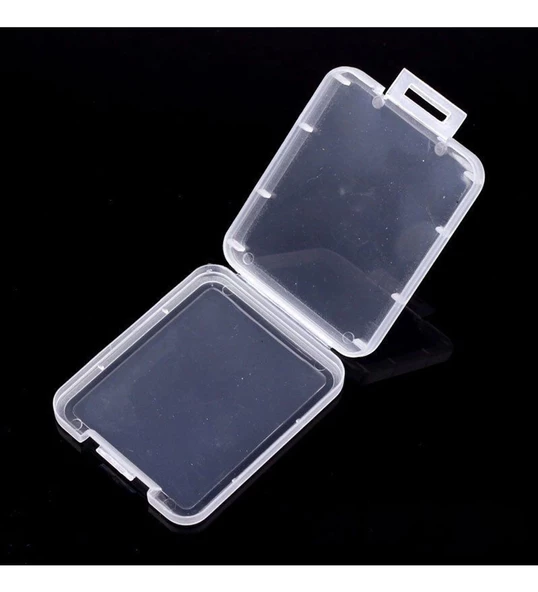 Compact Flash - CF Hafıza Kartı Koruma Kutusu Şeffaf ürün görseli 1