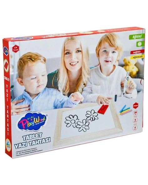 Playwood Ahşap Tablet Yazı Tahtası ONY391 ürün görseli 1