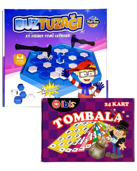 Temel Tombala ve Buz Tuzağı 2li Set ürün görseli 1