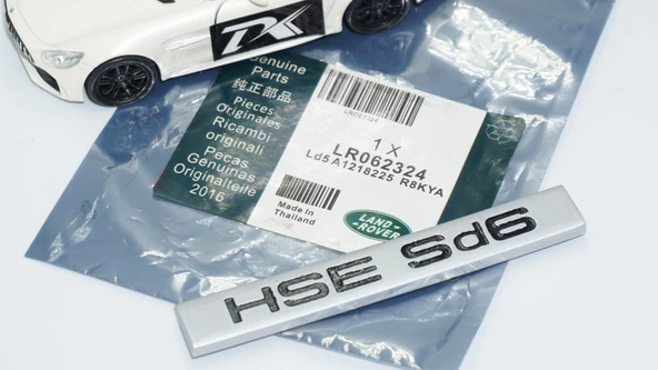 DK Tuning Range Rover HSE SD6 Bagaj Gri ABS Logo Amblem - Resim 5