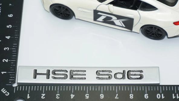 DK Tuning Range Rover HSE SD6 Bagaj Gri ABS Logo Amblem - Resim 2