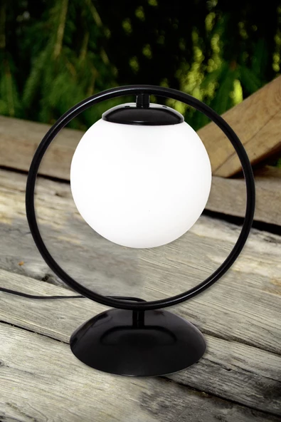 D-light Daire Abajur Siyah ürün görseli 1