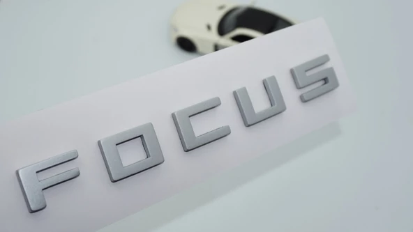DK Tuning Ford Focus MK4 Yeni Model Bagaj 3M 3D Gri ABS Logo Amblem ürün görseli 1