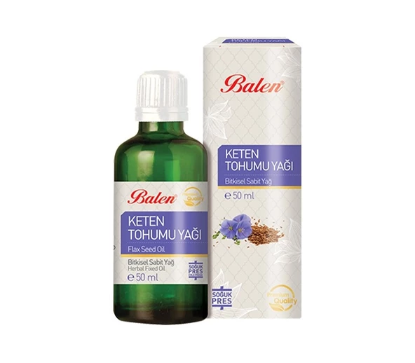 Balen Keten Tohumu Yağı 50 Ml ürün görseli 1
