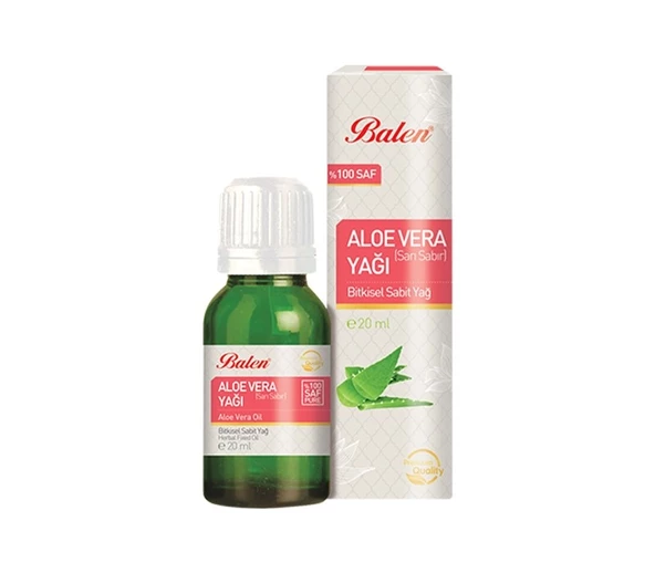 Balen Aloe Vera-Sarı Sabır Yağı 20 Ml ürün görseli 1