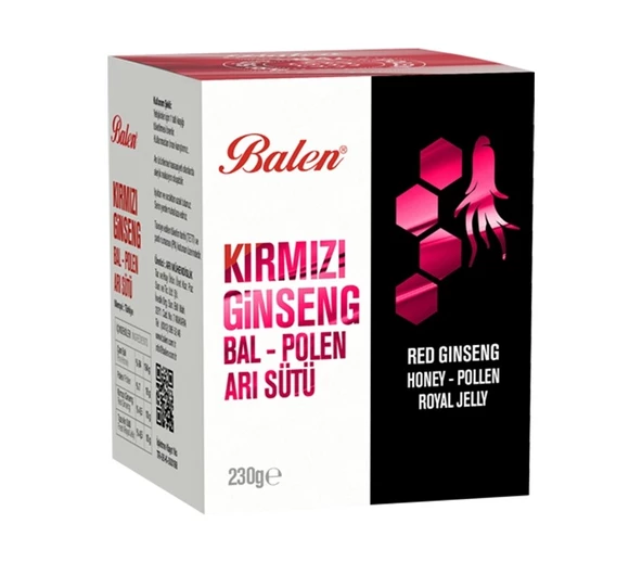 Balen Bal & Polen & Ginseng & Arı Sütü Karışımı 230 G ürün görseli 1