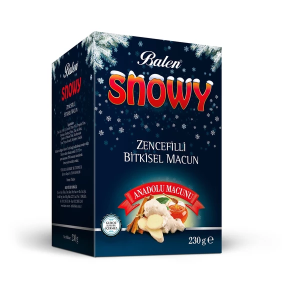 Balen Snowy Ballı Zencefilli Macun 230 G ürün görseli 1