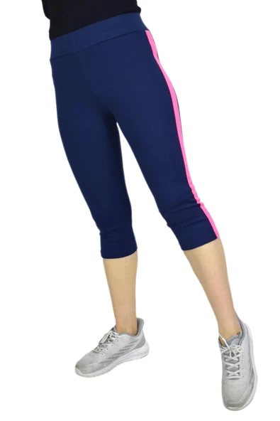 Kadın Kısa Spor Şeritli Tayt BGL-ST00645 - Resim 10