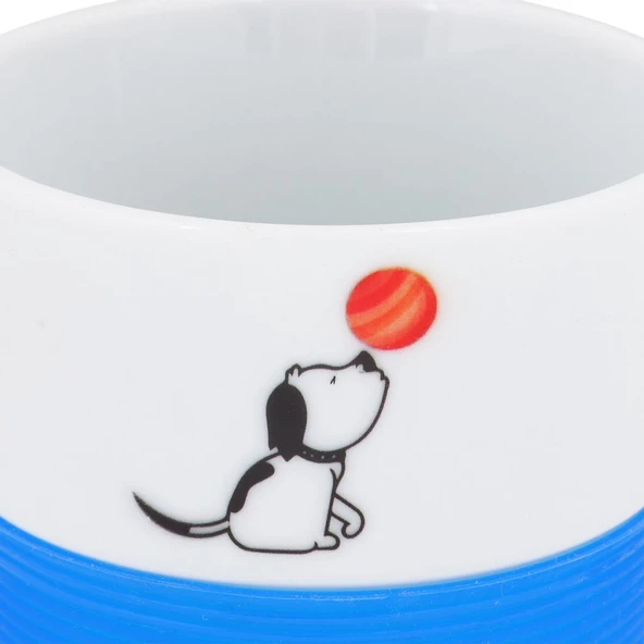 Biggdesign Dogs Seramik Mug Silikon Bantlı - Resim 3