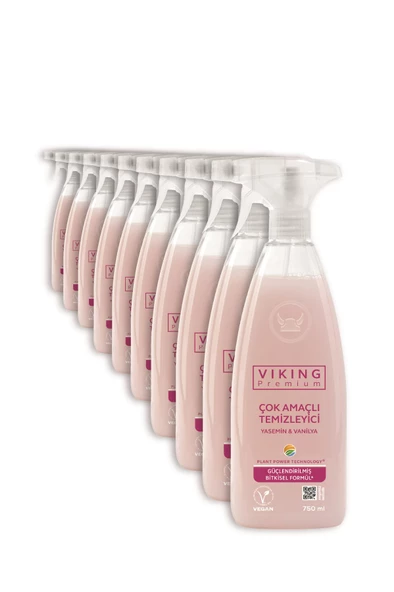 Viking Premium Çok Amaçlı Yasemin & Vanilya 750 Ml x 10 Adet ürün görseli 1