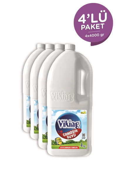 Viking Çamaşır Suyu 4 kg 4 Adet ürün görseli 1