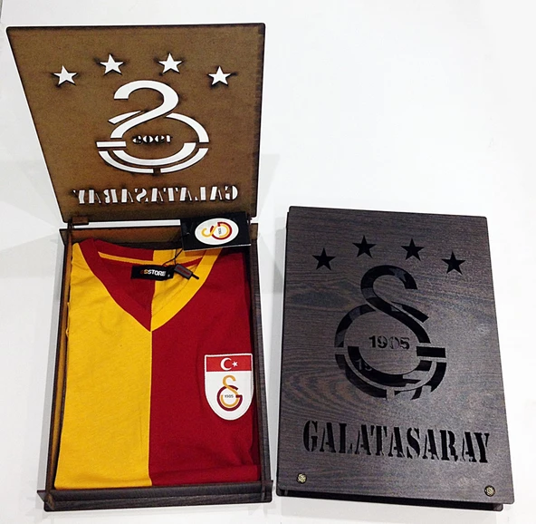 Galatasaray Forma Metin Oktay Hediyelik Kutulu Tshirt ürün görseli 1