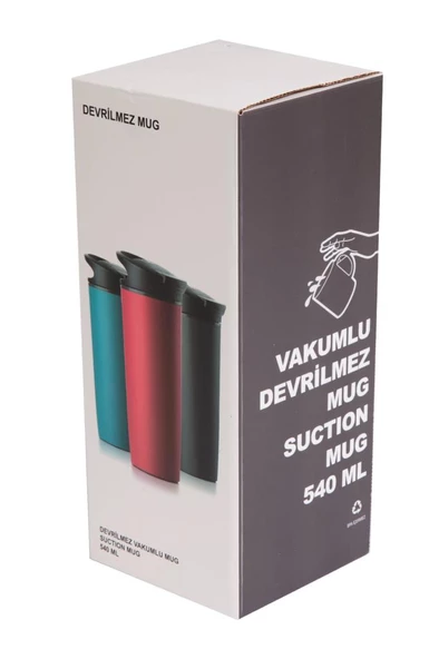 Biggdesign Cats Kırmızı Devrilmez Mug - Resim 4