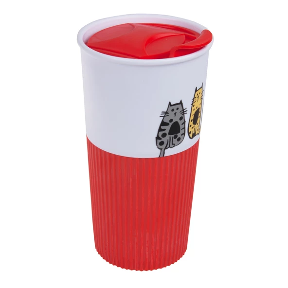 Biggdesign Cats 450 Ml Plastik Mug - Resim 6