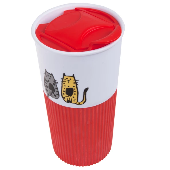 Biggdesign Cats 450 Ml Plastik Mug - Resim 5