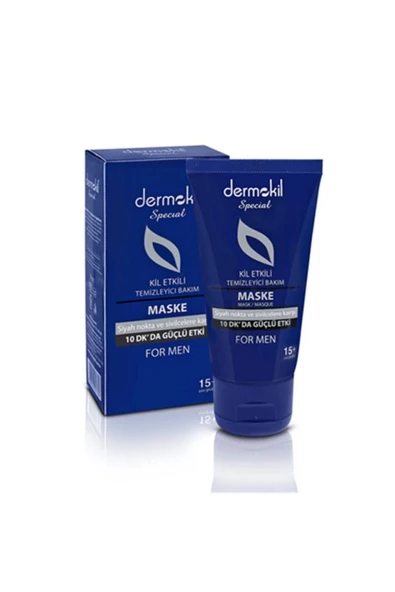 DERMOKİL MASKE KİL FORMEN 50ML-SİYAH NOKTA SİVİLCE 15+YAŞ ürün görseli 1