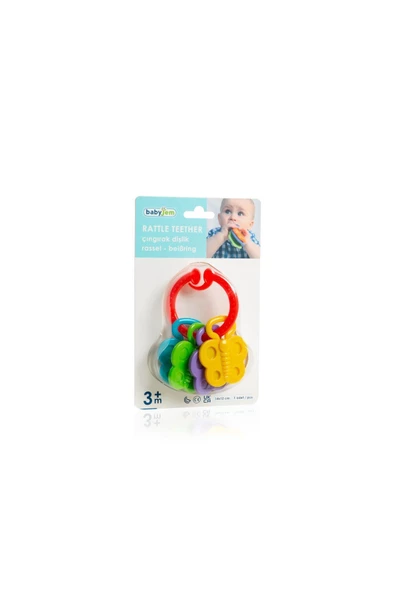 Babyjem Çıngırak Kırmızı - Resim 6