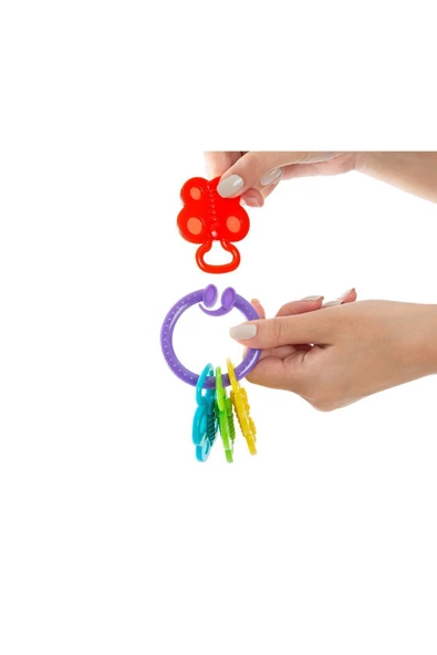 Babyjem Çıngırak Mor - Resim 3