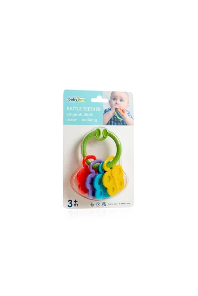 Babyjem Çıngırak Yeşil - Resim 7