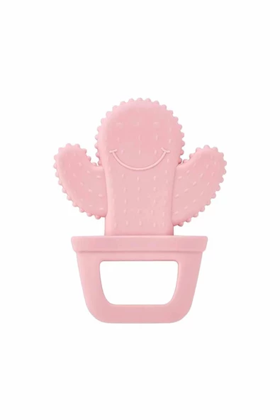 Babyjem Diş Kaşıyıcı Kaktüs Pembe ürün görseli 1