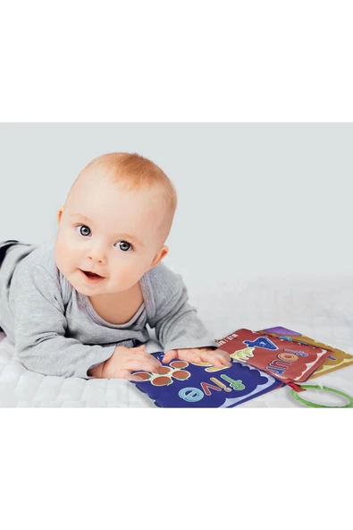 Babyjem Hışırtılı Kitap Meyve Desen ürün görseli 1