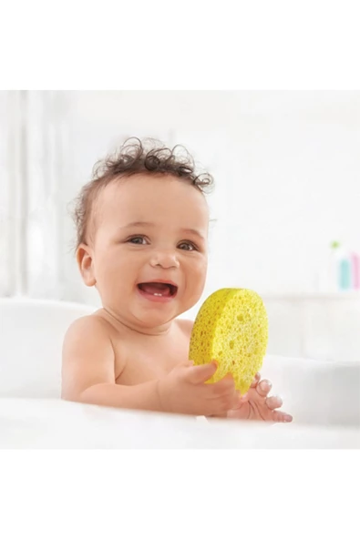Babyjem Bebek Banyo Süngeri Selülozik 020 Sarı ürün görseli 1