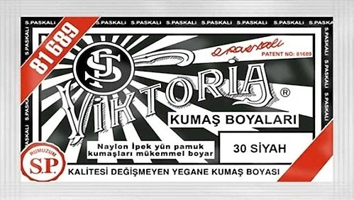 Viktoria Toz Kumaş Boyası 30 Siyah N11.874 ürün görseli 1