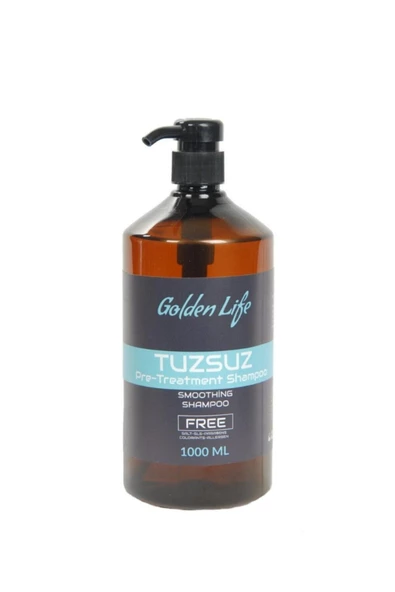 Golden Life Ince Telli Ve Zayıf Saçlar Için Tuzsuz Hacimlendirici Ve Güçlendirici Şampuan 1000 ml ürün görseli 1