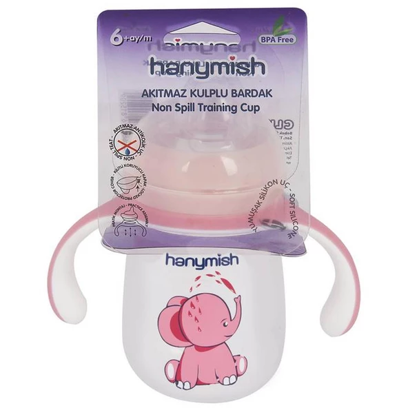 Hanymish 520 Akıtmaz Kulplu Bardak 260 ml - Resim 3